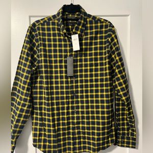 Banana republic slim fit untucked luxe flannel